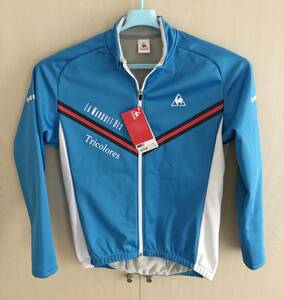 ★★★美品！ le coq sportif (ルコックスポルティフ)　 裏起毛　ウインター　サイクルジャケット (O) ブルー★★★