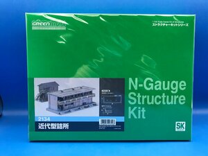 4D0616y　Nゲージ　GM　グリーンマックス　品番2134　近代型詰所　ストラクチャーキットシリーズ　★新品