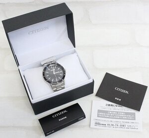 1A5827■未使用品 シチズン AW1164-53E エコドライブ ソーラー腕時計 CITIZEN