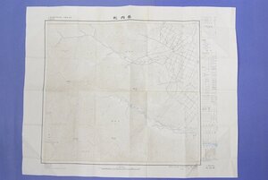 【北海道 古地図】札内岳 (さつないだけ) 1：50.000 [3色刷]　昭和44年　国土地理院●54