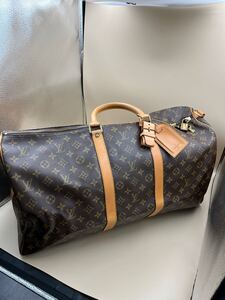 【ほぼ未使用】LOUIS VUITTON ルイヴィトン キーポール55 モノグラム ボストンバッグ 旅行カバン トラベルバッグ M41424 SP0922