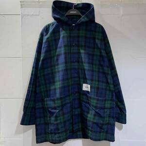 WTAPS 22ss BOUT/JACKET/FLANNEL Sサイズ 221TQDT-JKM02 ダブルタップス ボートフランネルジャケット