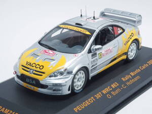 IXO 1/43 プジョー307 WRC #63 ラリー・モンテカルロ 2006 PEUGEOT RAM215