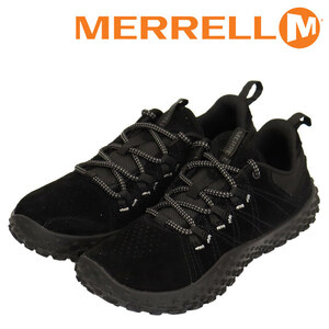 MERRELL (メレル) WMS J037754 WRART ラプト レディース シューズ BLACK/BLACK MRL118 約25.0cm