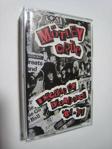 【カセットテープ】 MOTLEY CRUE / DECADE OF DECADENCE US版 モトリー・クルー デケイド・オブ・デカダンス