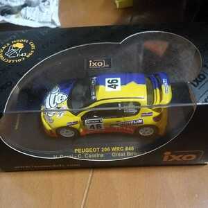 1/43 Peugeot　206 WRC ROSSI GB　ラリー 2002 バレンティノ ロッシ プジョー バレンティーノ