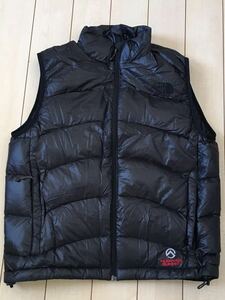 ☆極美品ノースフェイスサミットシリーズアコンカグア ダウンベスト オールブラック希少THE NORTH FACE size Sゴールドウィン国内正規品☆