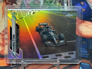 2020 Topps Chrome Formula LEWIS HAMILTON #21 Refractor ハミルトン F1 リフラクター