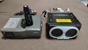 ソニー CDMDヘッドユニット WX-7700MDX 高級CDチェンジャー CDX-T65動作品やや難あり 当時物