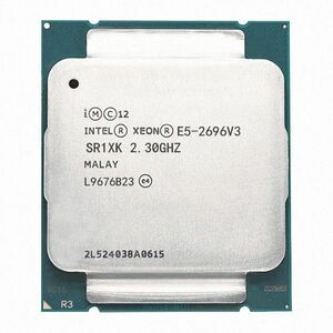 2個セット Intel Xeon E5-2696 v3 SR1XK 18C 2.3GHz 45MB 145W LGA2011-3 DDR3-1866 Compatible E5-2699 v3