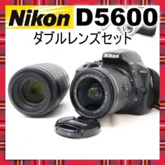 ❤️新春SALE❤️ Nikon D5600 ダブルレンズ スマホに転送できる♪