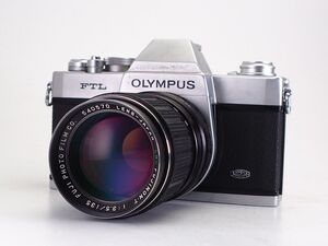 ★訳あり実用品★ オリンパス OLYMPUS FTL ボディ EBC FUJINON-T 135mm F3.5 レンズセット ★シャッターOK！ #S1676