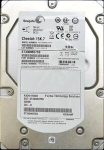 (国内発送) Seagate Cheetah 15K.7 ST3300657SS SAS 3.5インチ HDD 容量 300GB 初期化済 中古品 (使用時間 22950H) (管:PH7 x2s