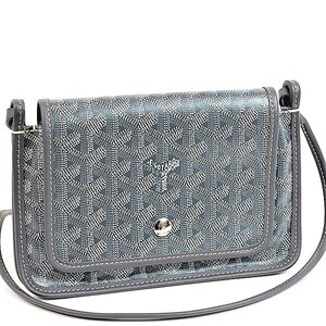 【未使用品】 GOYARD ゴヤール プリュメ PLUMET ポーチウォレット グリス グレー