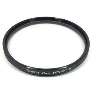 Canon キャノン 72mm SKYLIGHT 1x レンズフィルター カメラアクセサリ #F1185