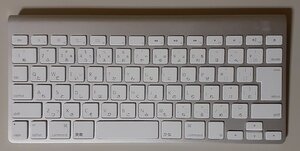 4798 電池フタ固着 反り ジャンク Apple純正 Wireless Keyboard Bluetooth ワイヤレス日本語キーボード A1314 キートップきれい 部品取りに