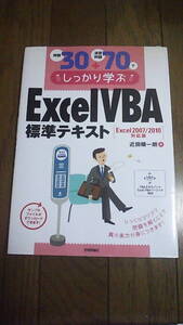 ..例題30+演習問題70でしっかり学ぶExcel VBA標準テキスト／近田順一朗　中古