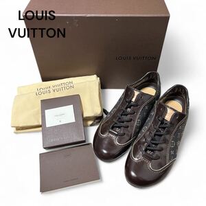 LOUIS VUITTON ルイヴィトン モノグラム イディール スニーカー 34 1/2