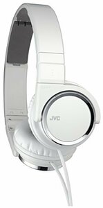 【中古】 JVC HA-S400-W 密閉型ヘッドホン 折りたたみ式 ホワイト