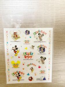 TOKYO Disney SEA 5周年 5YEARS 記念シール 新品未使用 東京ディズニーシー 非売品 入手困難
