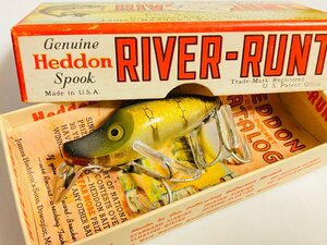 40-50s Heddon 『Midgit Riverrunt』オールドへドン リバーラント デッドストック ミジェット オールドルアー オールドタックル