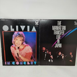 VHD　マンハッタン・トランスファー ライヴ・イン・ジャパン MANHATTAN TRANSFER LIVE IN JAPAN　オリビア・ニュートン・ジョン　送料込み