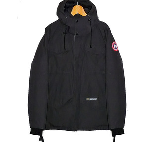 CANADAGOOSE（カナダグース）CONSTABLE PARKA ダウンジャケット 黒 ■4071JM R XS（S程度）メンズ ■グリフィン インターナショナル