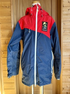 【GORE-TEX 】REW KAMIKAZE JK NAVY／RED サイズL ゴアテックス2L