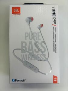 新品未使用 JBL Tune 125BT REFLECT ワイヤレスインイヤーヘッドホン 白 white BluetoothJBLT125BTWHT