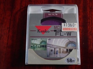 Kenko ケンコー フィルター MC FL-W Φ58mm