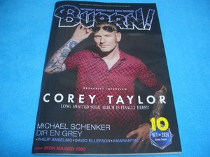 ★BURRN!★COREY TAYLOR【2020年10月】フキ Fuki / SAKI / STRYPER / MICHAEL SCHENKER / MSG / HEATHEN / ALDIOUS / RAVEN / DIR EN GREY