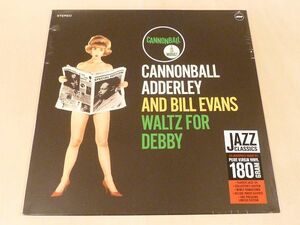 未開封 キャノンボール・アダレイ ビル・エヴァンス 限定180g重量盤LP+ボーナス1曲 Cannonball Adderley with Bill Evans Waltz For Debby