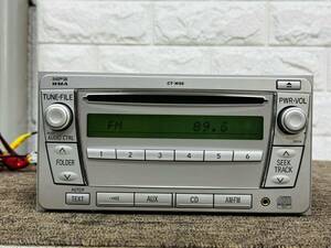 ★トヨタワイド純正 CD/FM/AM プレイヤー 08600-00H30 CT-W58★動作品