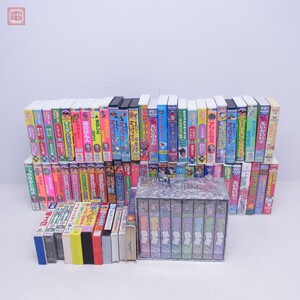 VHS ビデオ まとめて73本セット ディズニー/幽遊白書/それいけ！アンパンマン/るろうに剣心/日本の昔話/世界の昔ばなし 他【40