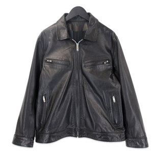 美品 Porter Classic ポータークラシック シングルライダースジャケット PC-017-2413 PC SINGLE RIDERS JACKET ブラック M 20019243