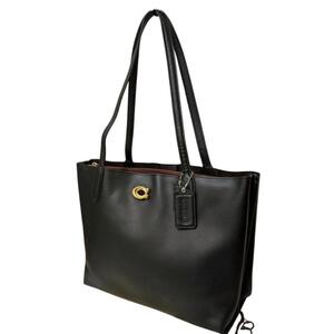 COACH コーチ C0689 ウィロウ トート バッグ ブラック系