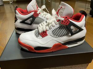 AIR JORDAN 4 RETRO OG 27.5cm Fire Red