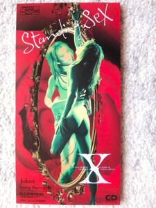 a【 X Japan / Standing Sex / JOKER 】8cmCD CDは４枚まで送料１９８円