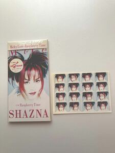 未使用 8㎝シングルCD SHAZNA Melty Love 1997 所さんのこれアリなんじゃないの!?:エンディングテーマ タイアップシール付き 短冊CD 