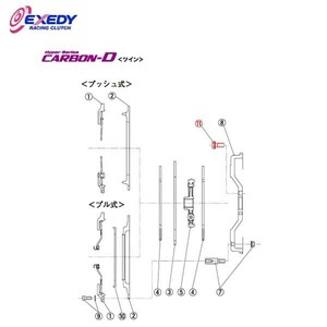 EXEDY エクセディ BF08 カーボンDツイン FM022HDMC1 (11)BOLT F/W インプレッサ GDB VAB