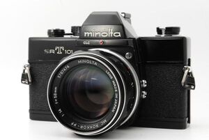 ミノルタ minolta SR-T101 / MC ROKKOR-PF 58mm F1.4 カメラレンズセット -047