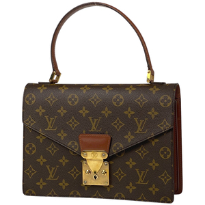 【ジャンク品】ルイ・ヴィトン Louis Vuitton コンコルド 手提げ ハンドバッグ モノグラム ブラウン M51190 レディース 【中古】