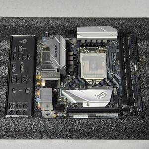 ASUS ROG STRIX Z370-I GAMING IOパネル付属 LGA1151 Mini-ITXマザーボード 第8・9世代CPU対応 最新Bios 動作確認済 PCパーツ