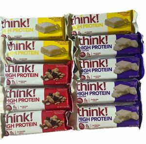 think! HIGH PROTEIN Protein Bar プロテインバー　3種　計10本　inバー