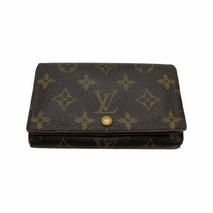 LOUIS VUITTON ルイヴィトン モノグラム ポルトモネ・ビエトレゾール L字ファスナー 二つ折り財布 コンパクトウォレット M61730 CT0073