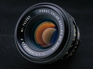 PORST COLOR REFLEX MC AUTO 50mm F1.7 M42 マウント 美品!!!!　0350