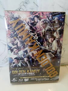 １円スタート　中古品　Blu-ray+DVD　映画 ゴールデンカムイ　GOLDEN KAMUY(初回限定版)(2Blu-ray Disc+DVD)Blu-ray2枚+DVD1枚 　R902