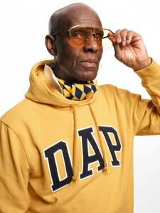 新品未使用 Gap Dapper Dan DAP Hoodie L Yellow