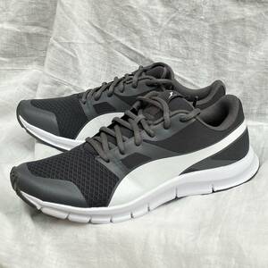 新品未使用品 ★プーマ PUMA★レディース 24.5cm 『フレックスレーサー』ランニング・ジョギングシューズ グレー 360580/32