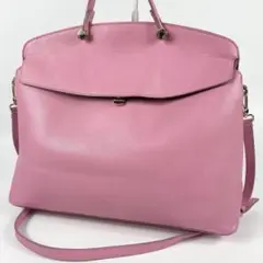 【良品】FURLA 2WAY バッグ ショルダーバッグ 大容量 ビジネス A4